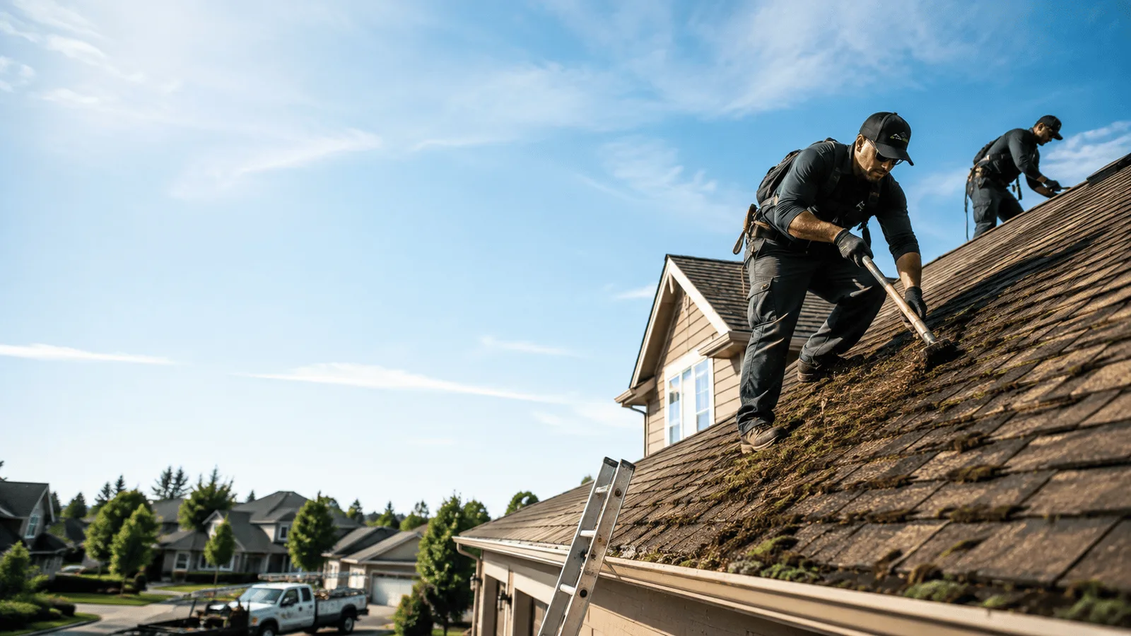 Roof Moss Removal in Bloomdale, OH near me